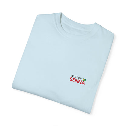 Ayrton Senna Comfort Color T-shirt - Track Star