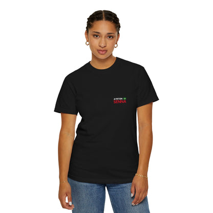 Ayrton Senna Comfort Color T-shirt - Track Star