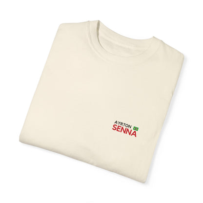 Ayrton Senna Comfort Color T-shirt - Track Star