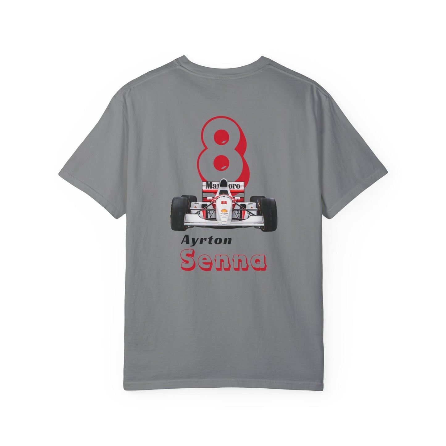 Ayrton Senna Comfort Color T-shirt - Track Star