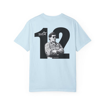 Ayrton Senna Comfort Color T-shirt - Track Star