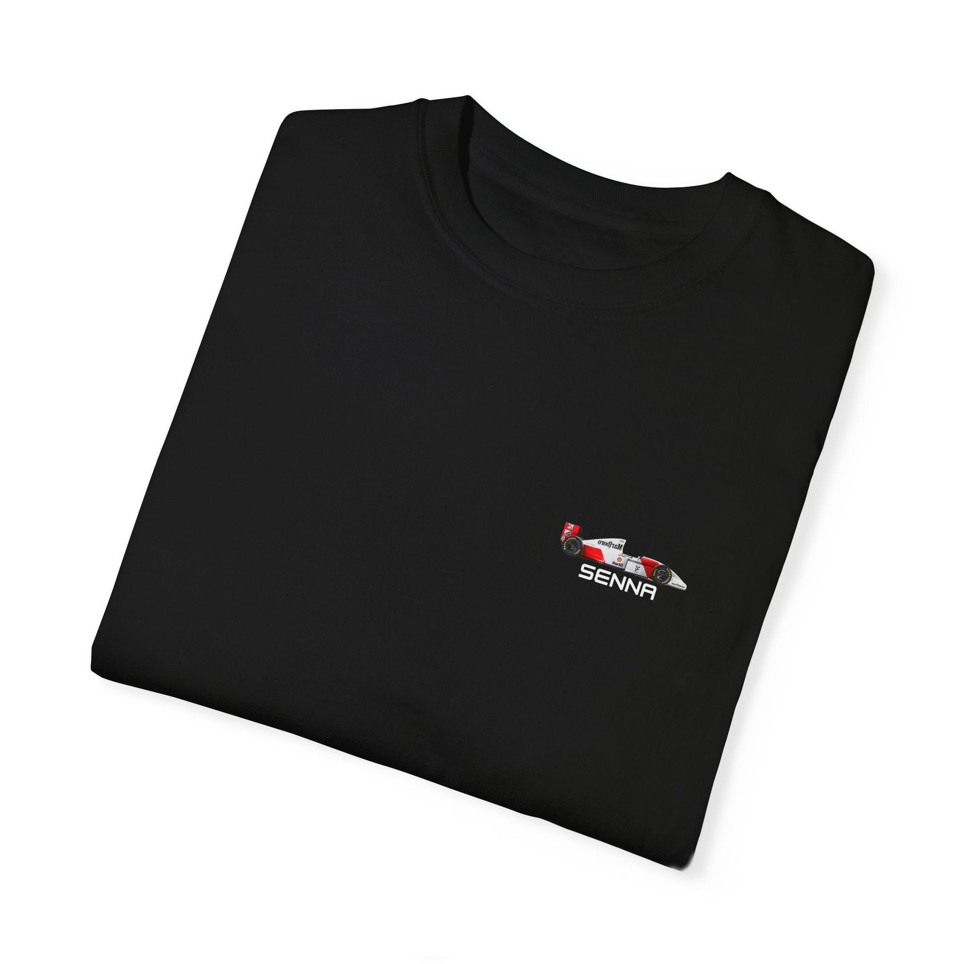 Ayrton Senna Comfort Color T-shirt - Track Star