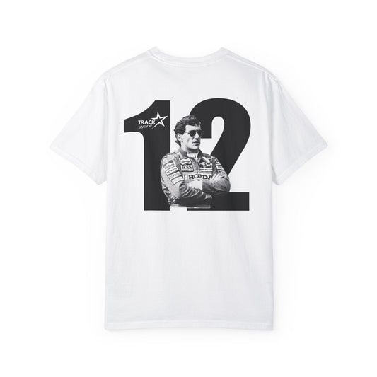 Ayrton Senna Comfort Color T-shirt - Track Star