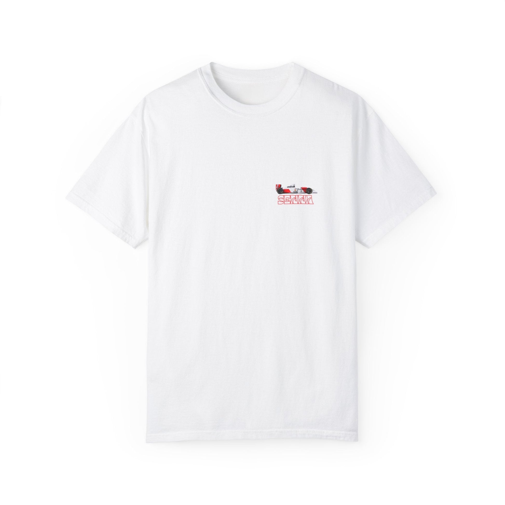 Ayrton Senna Comfort Color T-shirt - Track Star