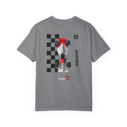 Ayrton Senna Comfort Color T-shirt - Track Star