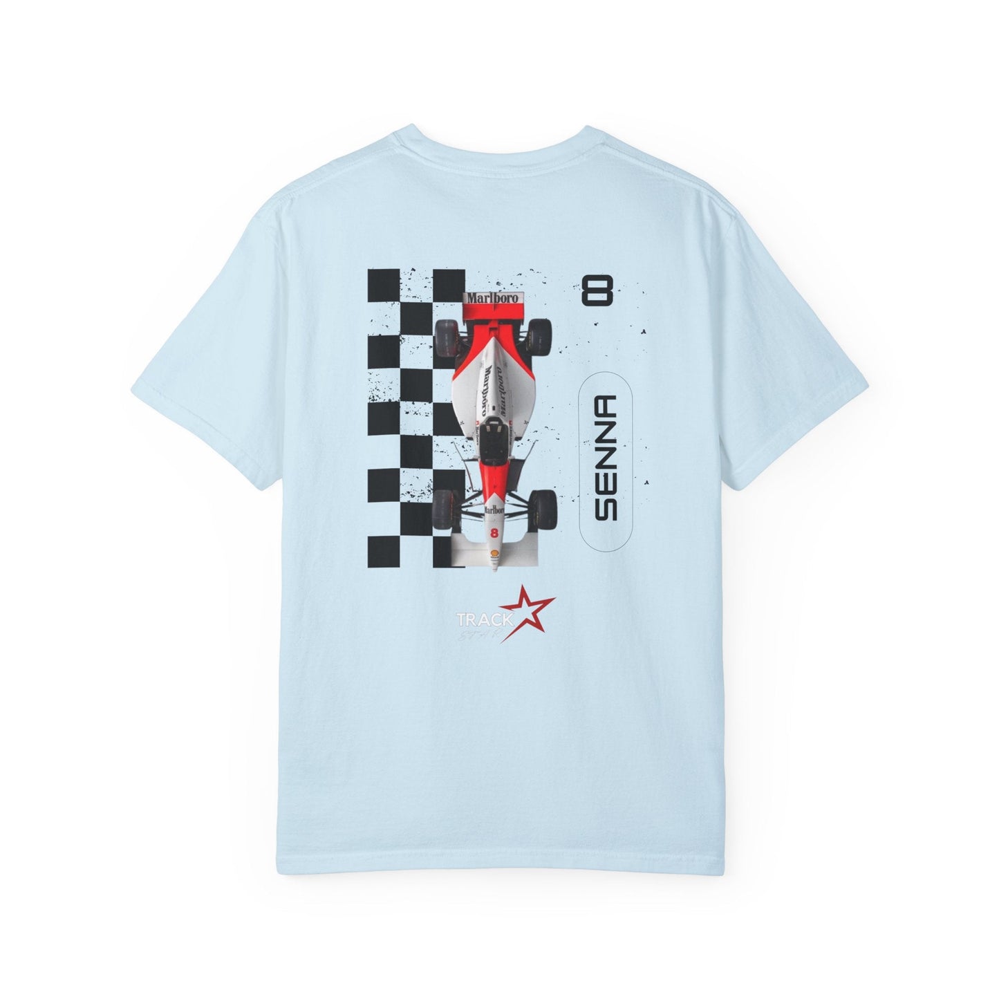 Ayrton Senna Comfort Color T-shirt - Track Star