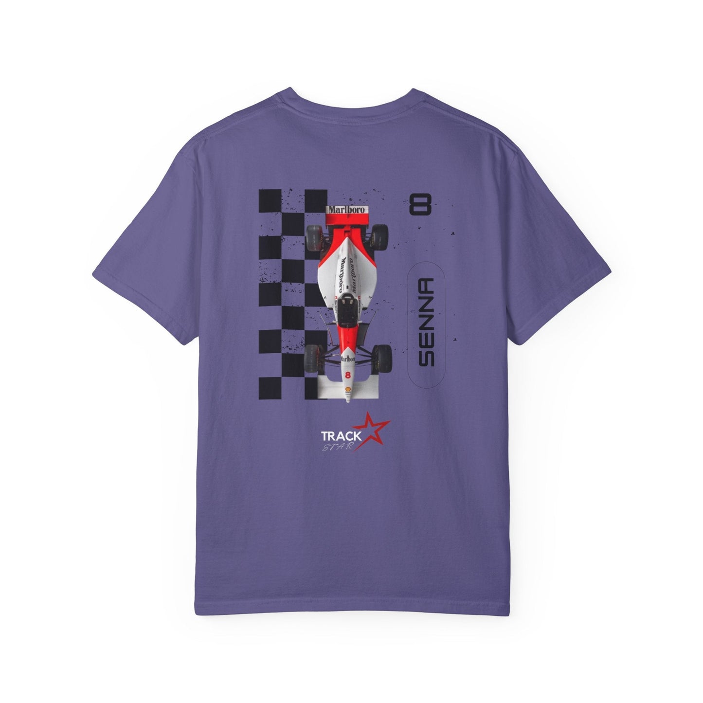 Ayrton Senna Comfort Color T-shirt - Track Star