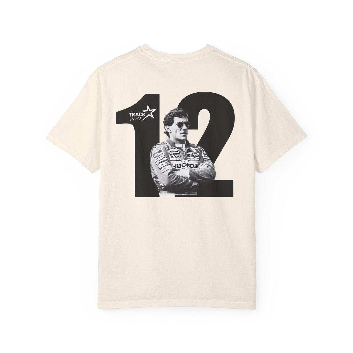 Ayrton Senna Comfort Color T-shirt - Track Star