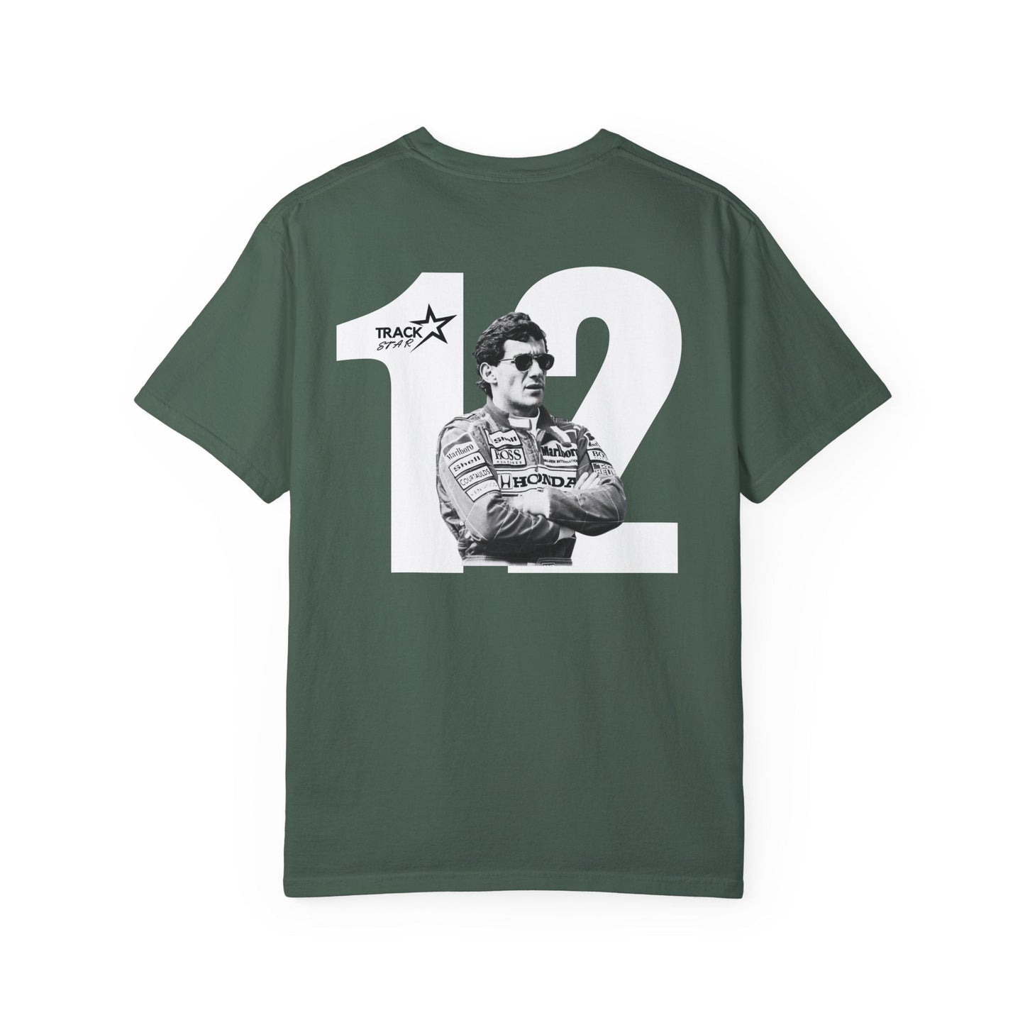 Ayrton Senna Comfort Color T-shirt - Track Star