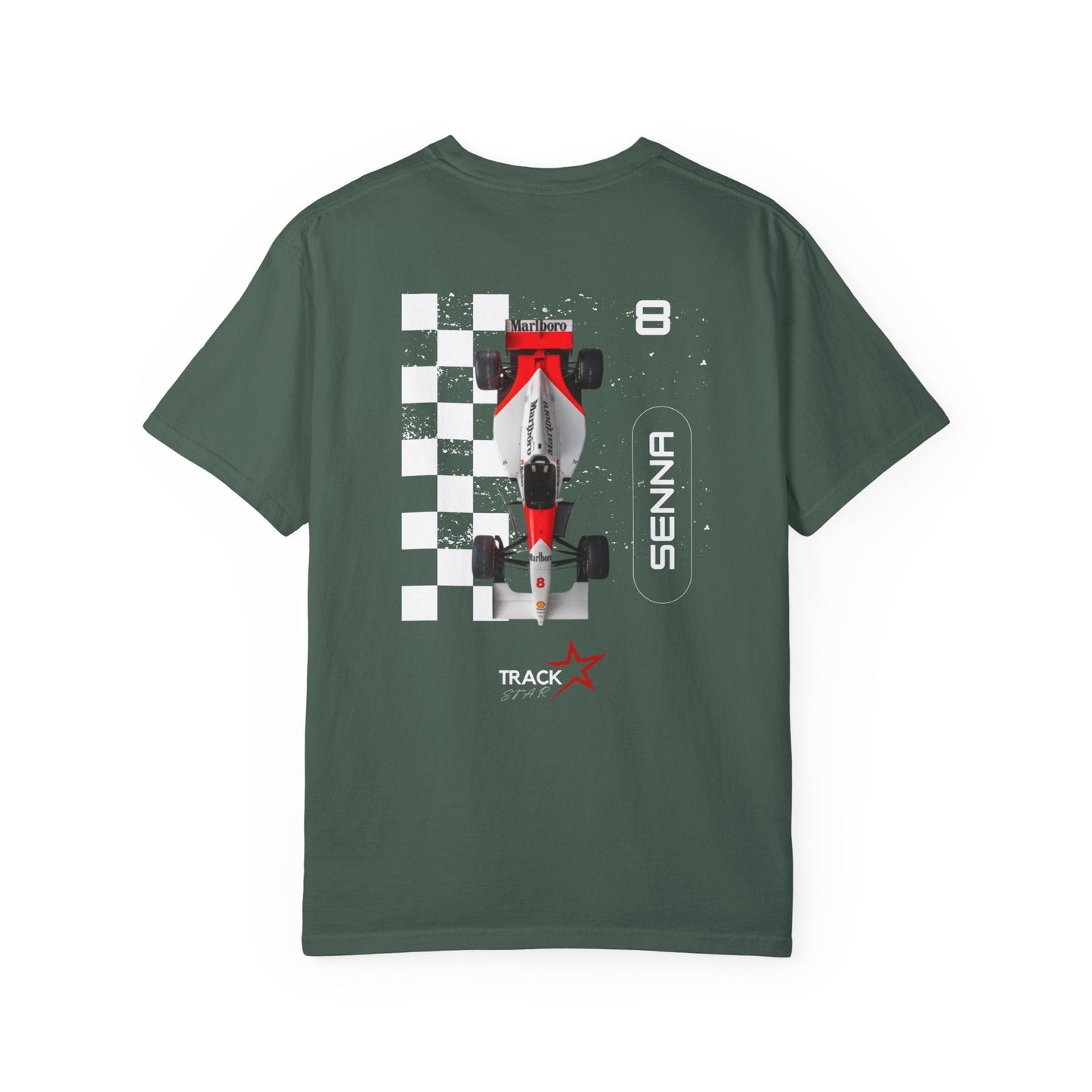 Ayrton Senna Comfort Color T-shirt - Track Star