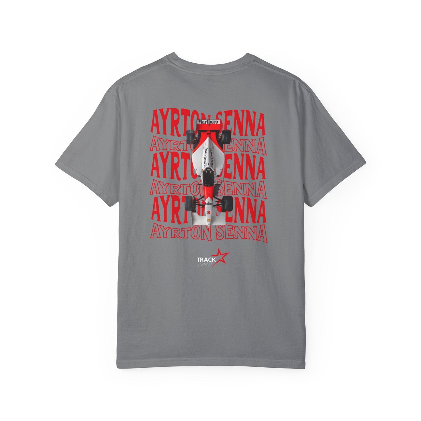 Ayrton Senna Comfort Color T-shirt - Track Star