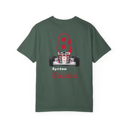 Ayrton Senna Comfort Color T-shirt - Track Star