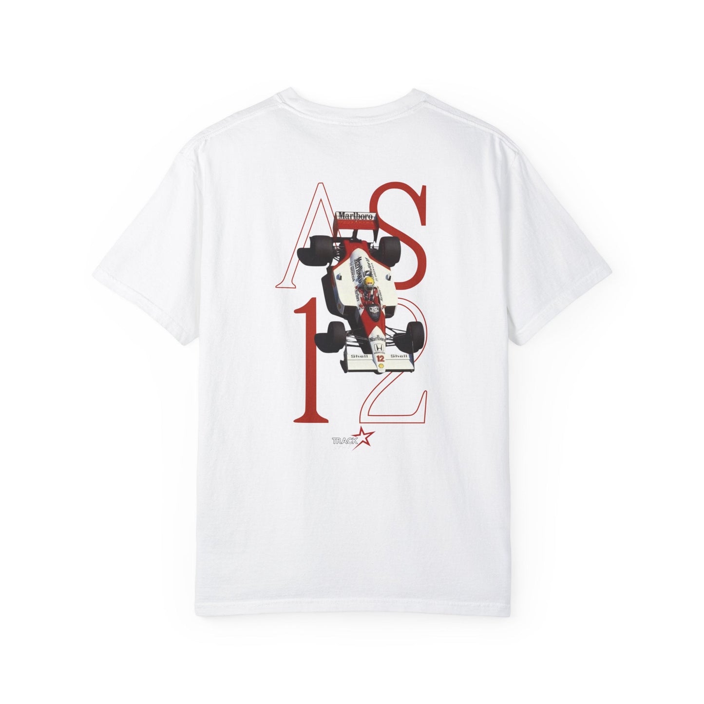 Ayrton Senna Comfort Color T-shirt - Track Star