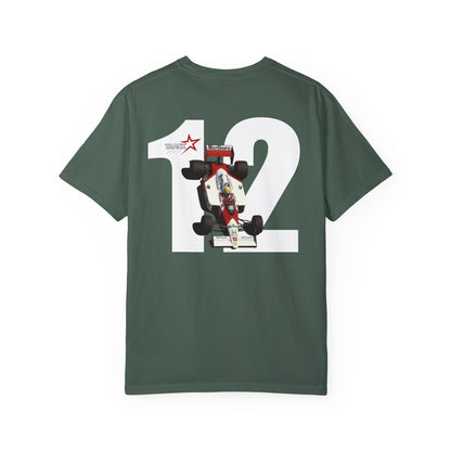 Ayrton Senna Comfort Color T-shirt - Track Star