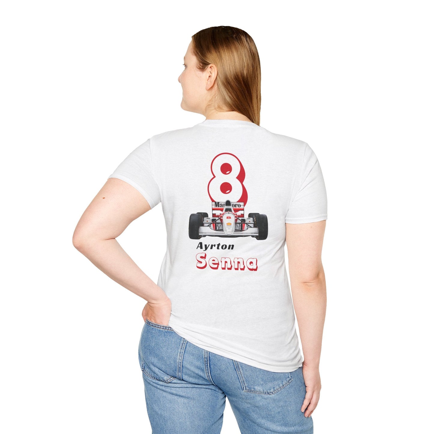 Ayrton Senna Cotton T-shirt - Track Star