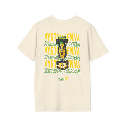 Ayrton Senna Cotton T-shirt - Track Star