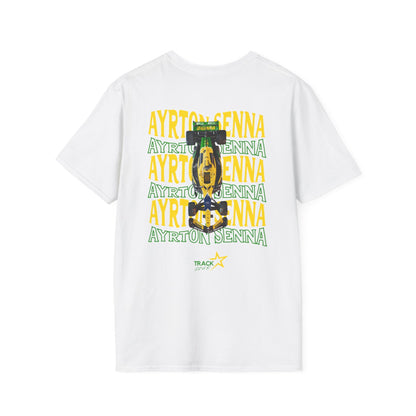 Ayrton Senna Cotton T-shirt - Track Star