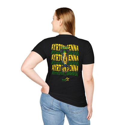 Ayrton Senna Cotton T-shirt - Track Star