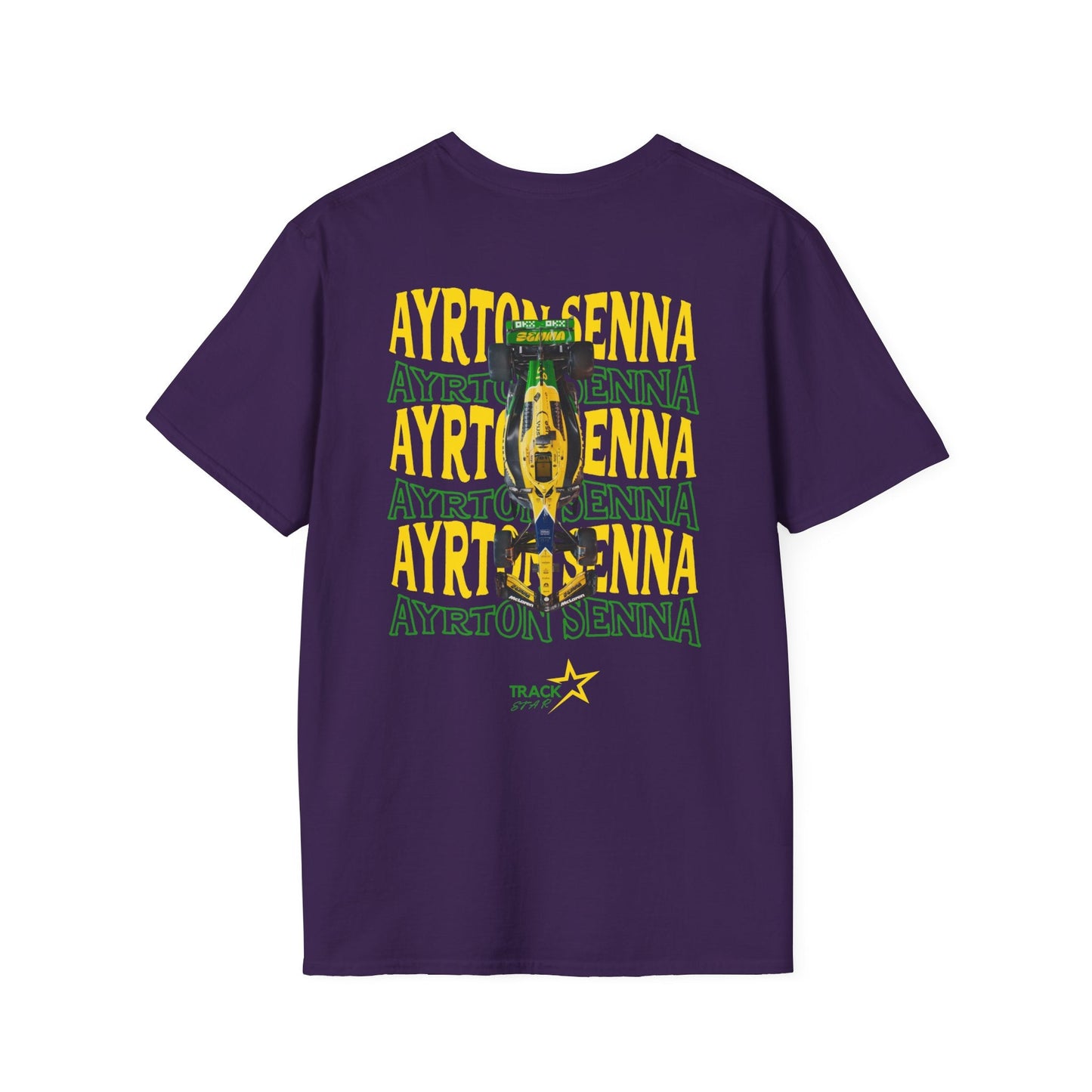 Ayrton Senna Cotton T-shirt - Track Star