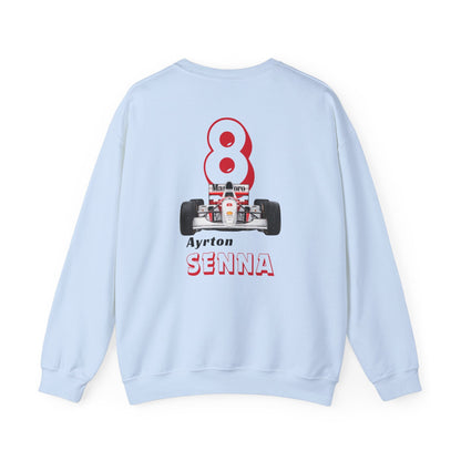 Ayrton Senna Crewneck Sweatshirt - Track Star