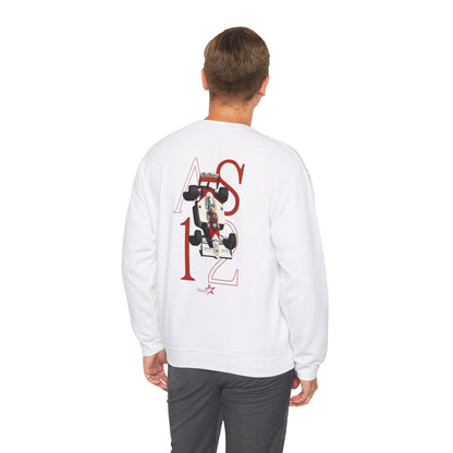 Ayrton Senna Crewneck Sweatshirt - Track Star