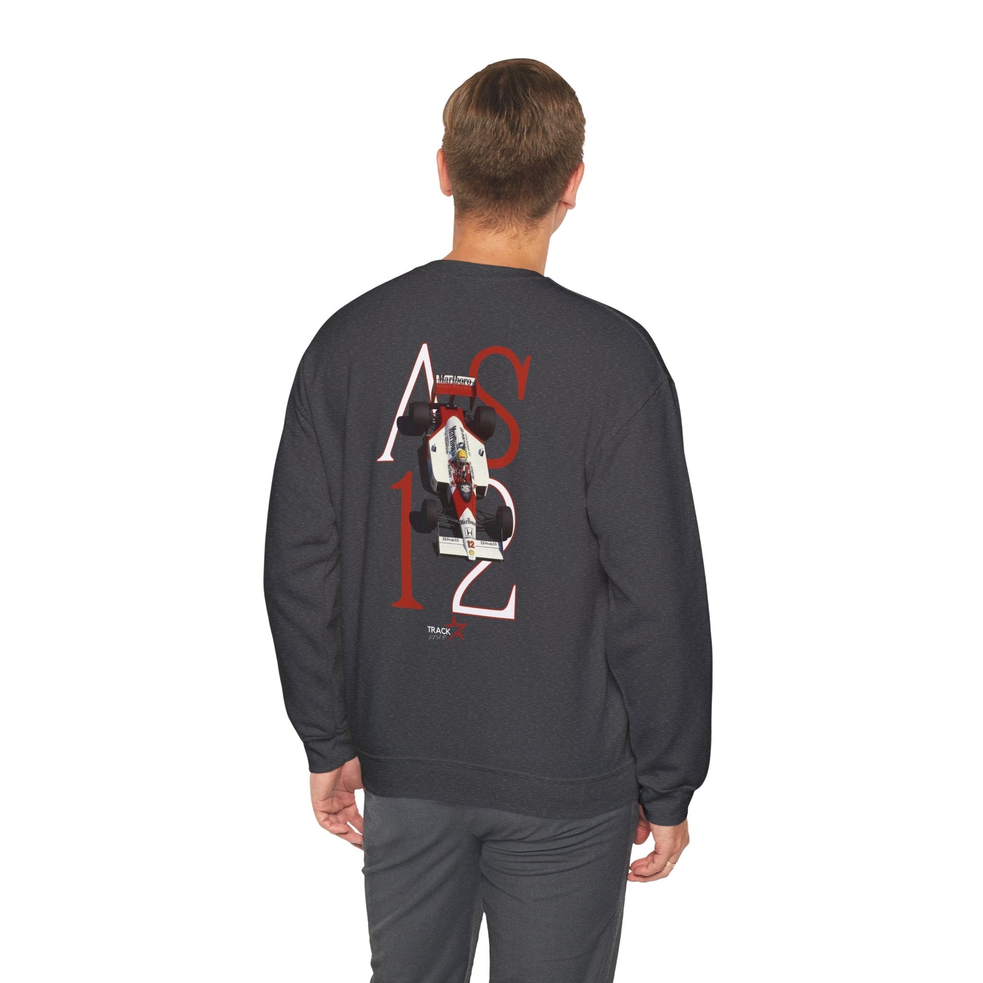 Ayrton Senna Crewneck Sweatshirt - Track Star