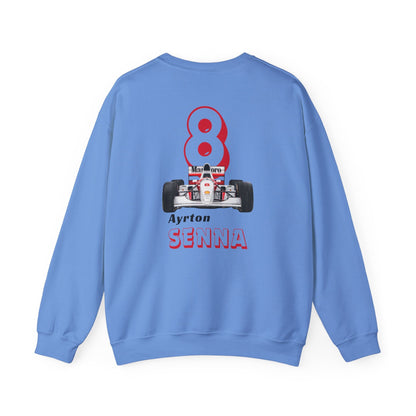 Ayrton Senna Crewneck Sweatshirt - Track Star