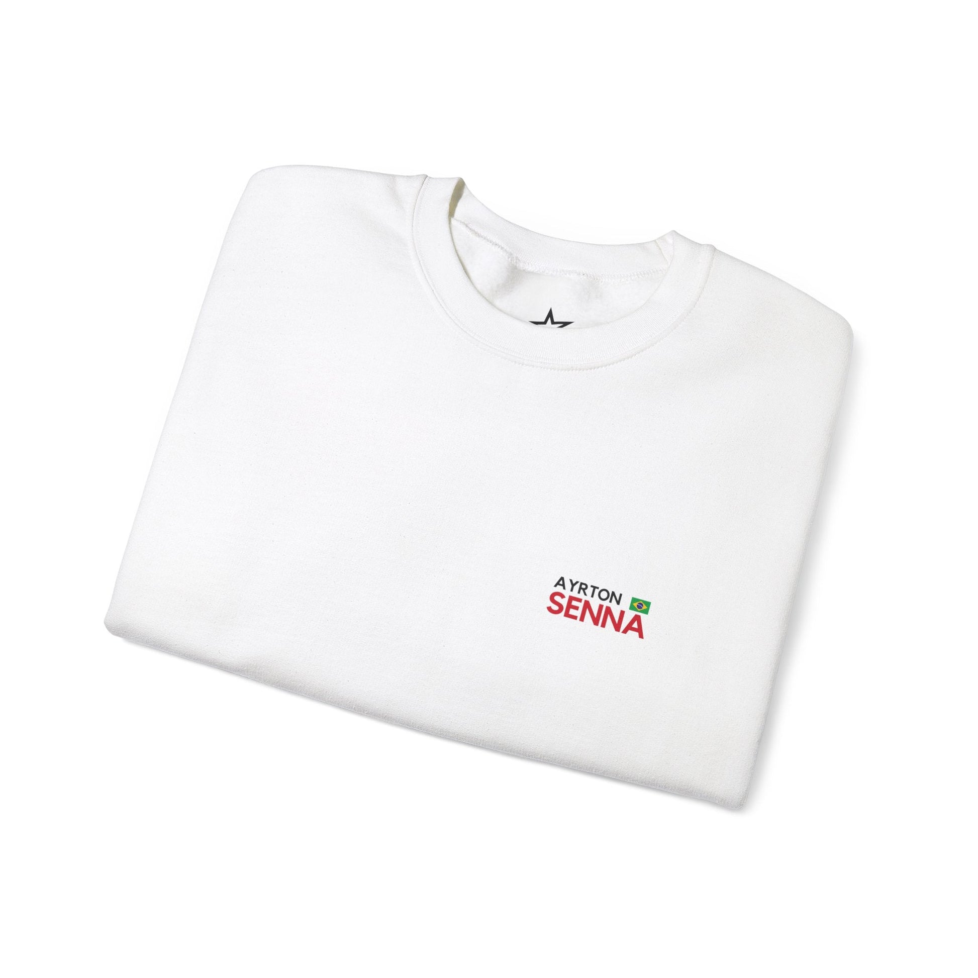 Ayrton Senna Crewneck Sweatshirt - Track Star