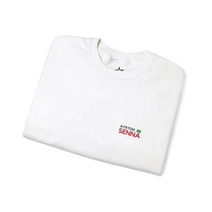 Ayrton Senna Crewneck Sweatshirt - Track Star