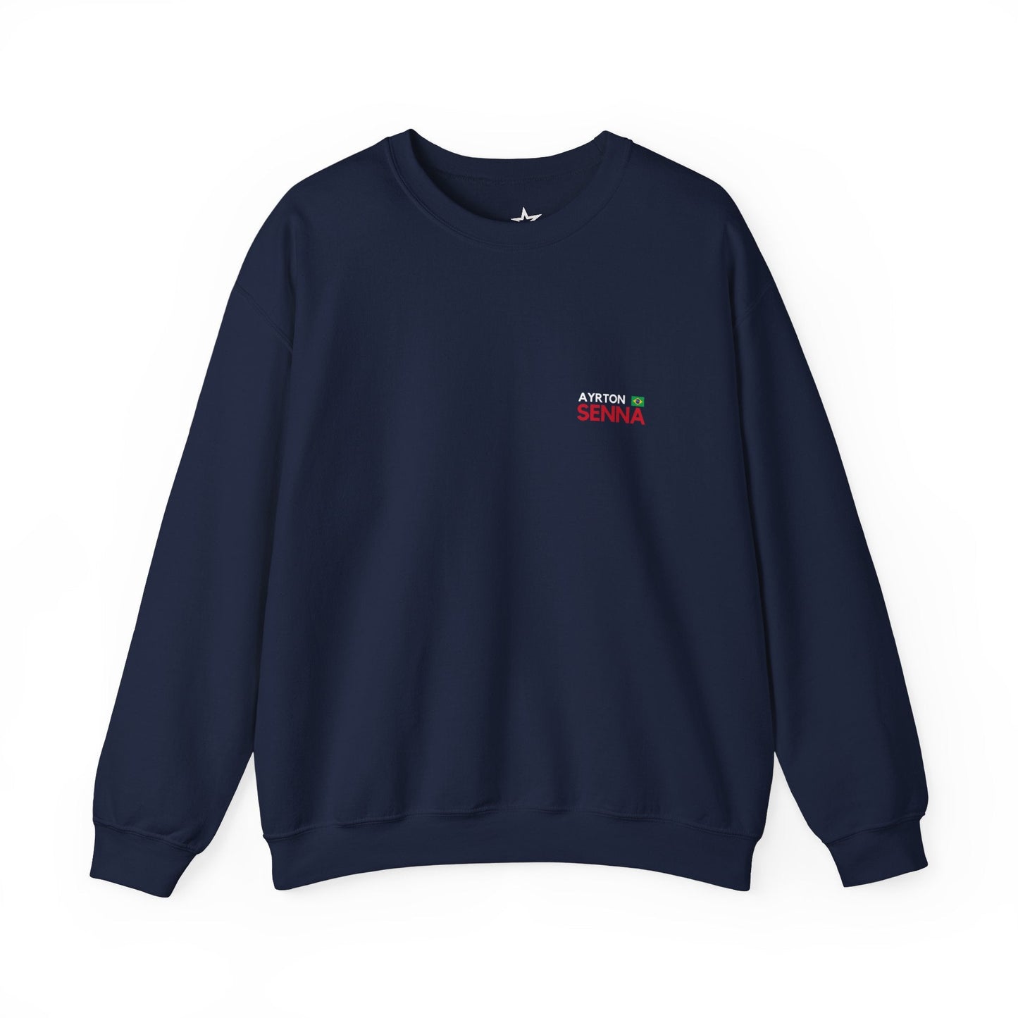 Ayrton Senna Crewneck Sweatshirt - Track Star