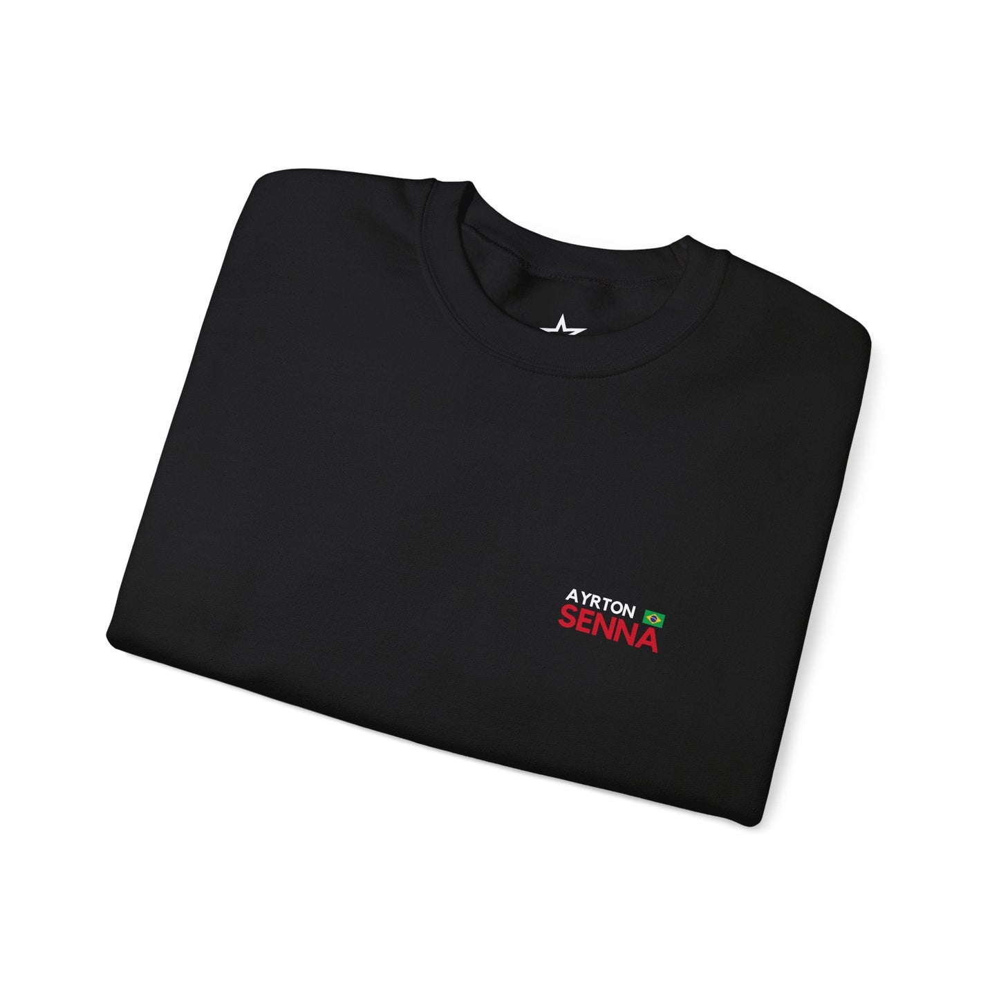 Ayrton Senna Crewneck Sweatshirt - Track Star