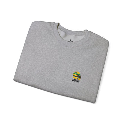 Ayrton Senna Crewneck Sweatshirt - Track Star