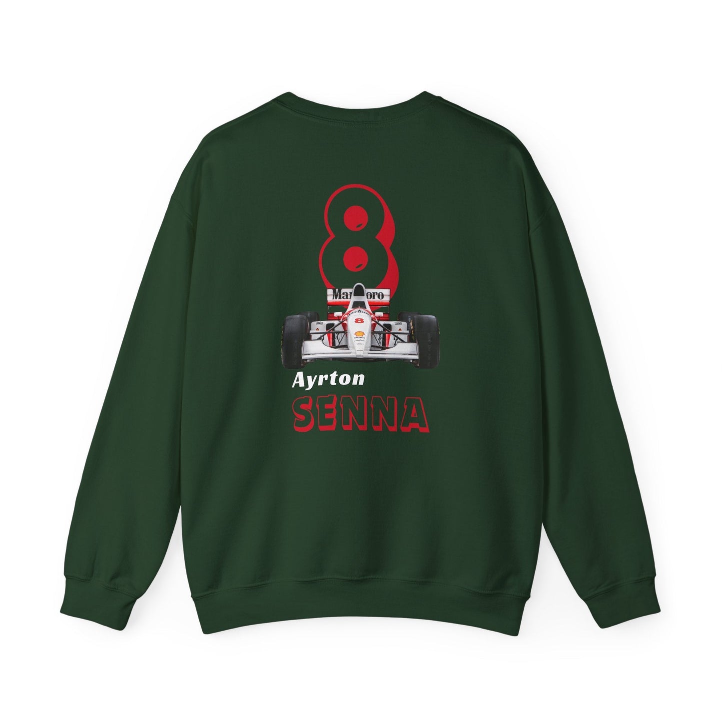 Ayrton Senna Crewneck Sweatshirt - Track Star