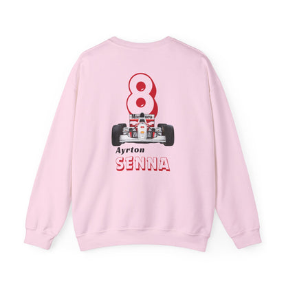 Ayrton Senna Crewneck Sweatshirt - Track Star