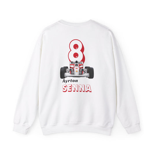 Ayrton Senna Crewneck Sweatshirt - Track Star