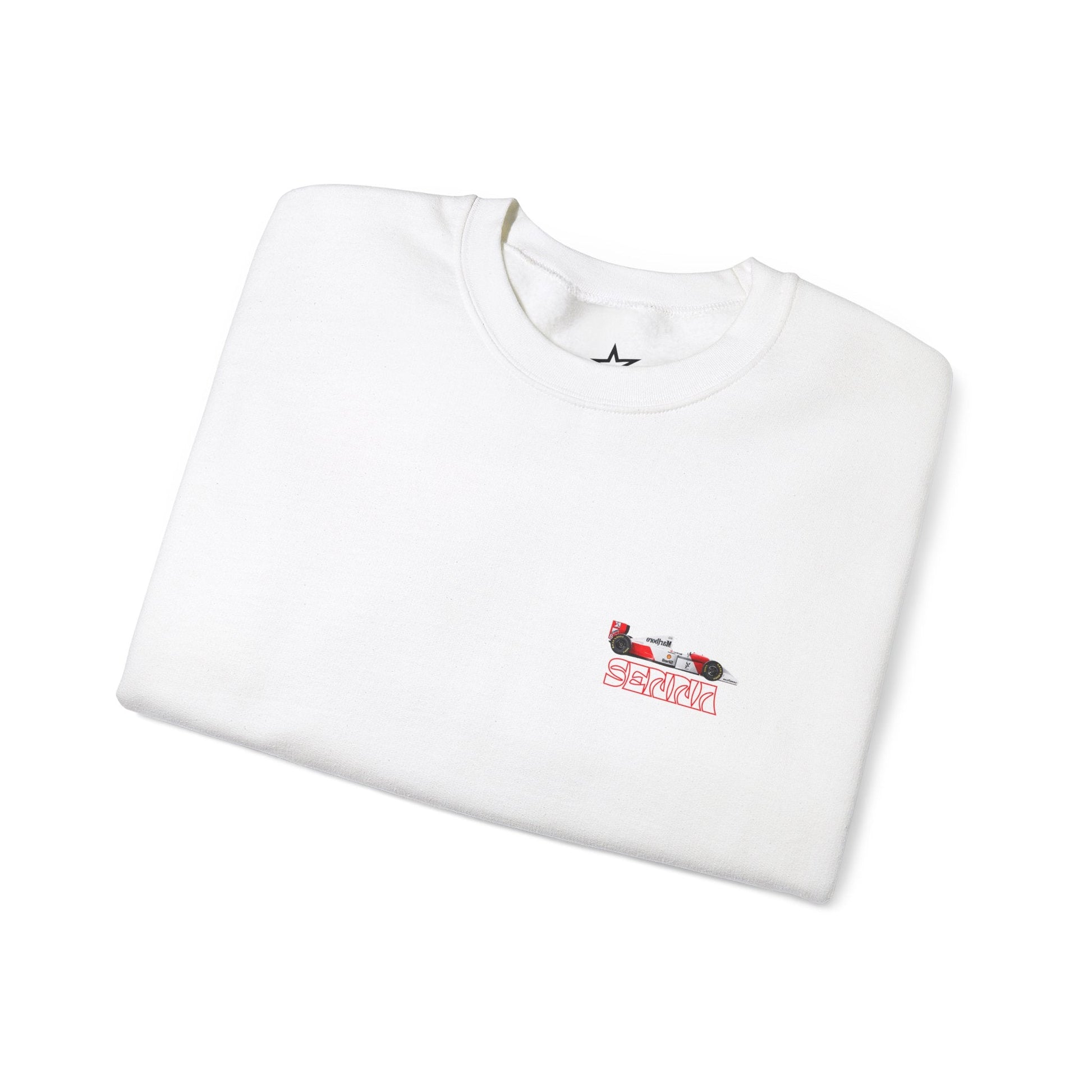 Ayrton Senna Crewneck Sweatshirt - Track Star