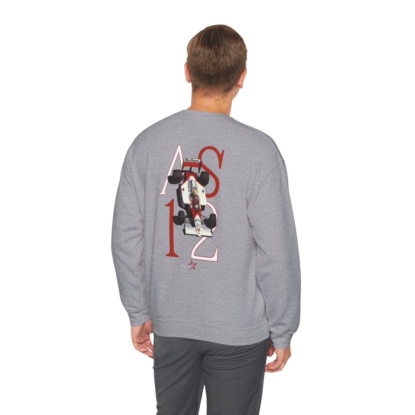 Ayrton Senna Crewneck Sweatshirt - Track Star