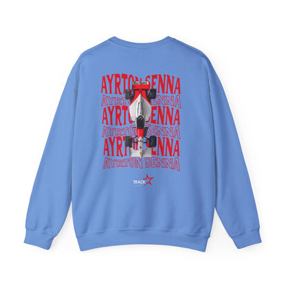 Ayrton Senna Crewneck Sweatshirt - Track Star