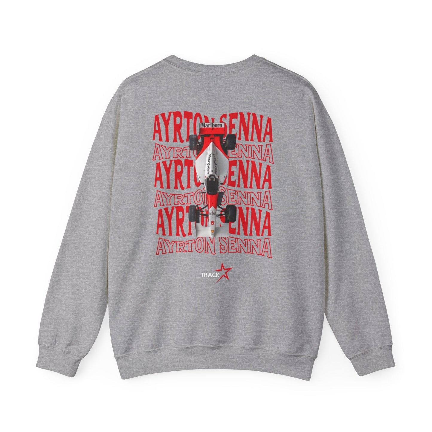 Ayrton Senna Crewneck Sweatshirt - Track Star