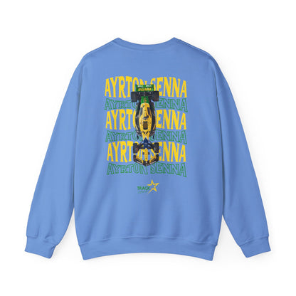 Ayrton Senna Crewneck Sweatshirt - Track Star