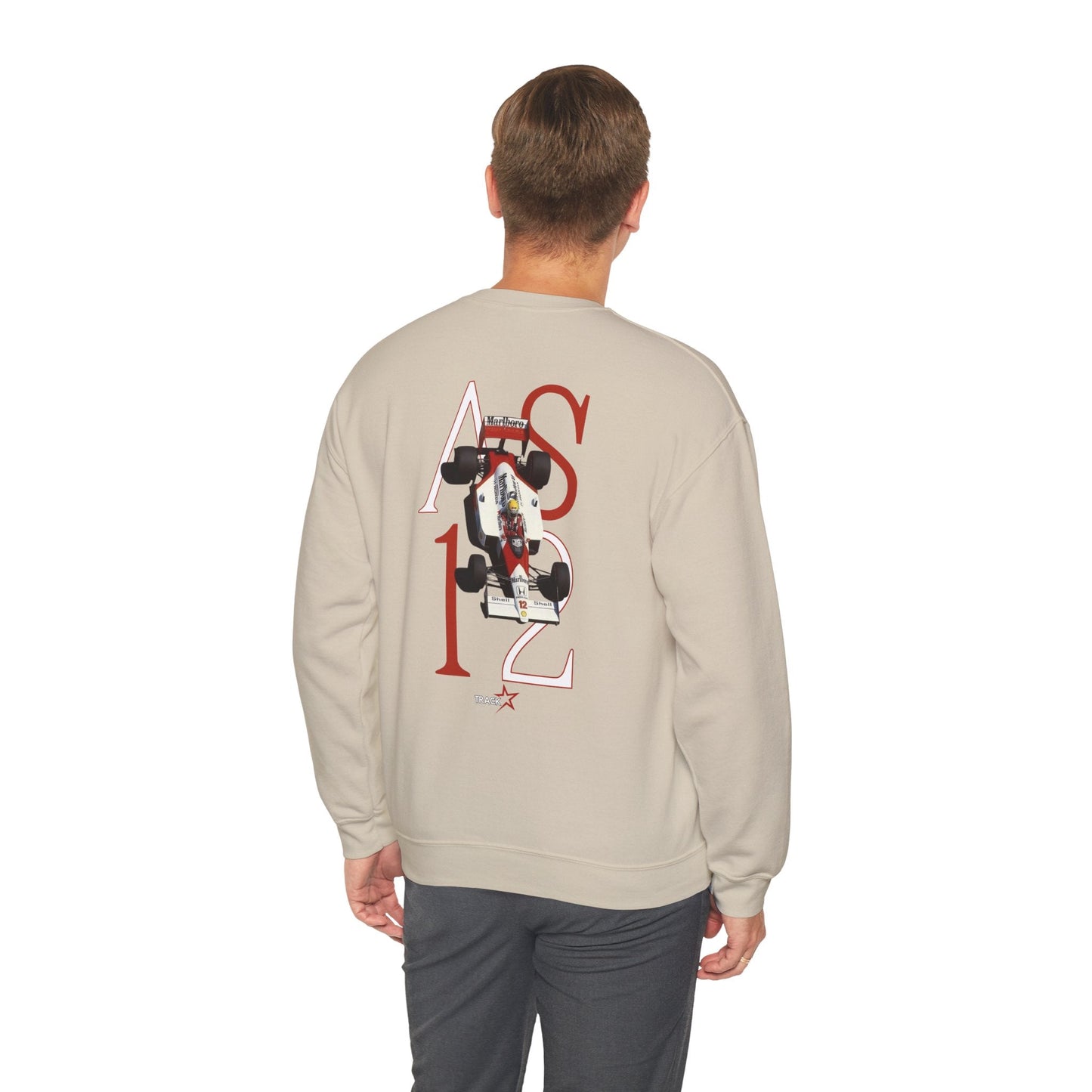 Ayrton Senna Crewneck Sweatshirt - Track Star