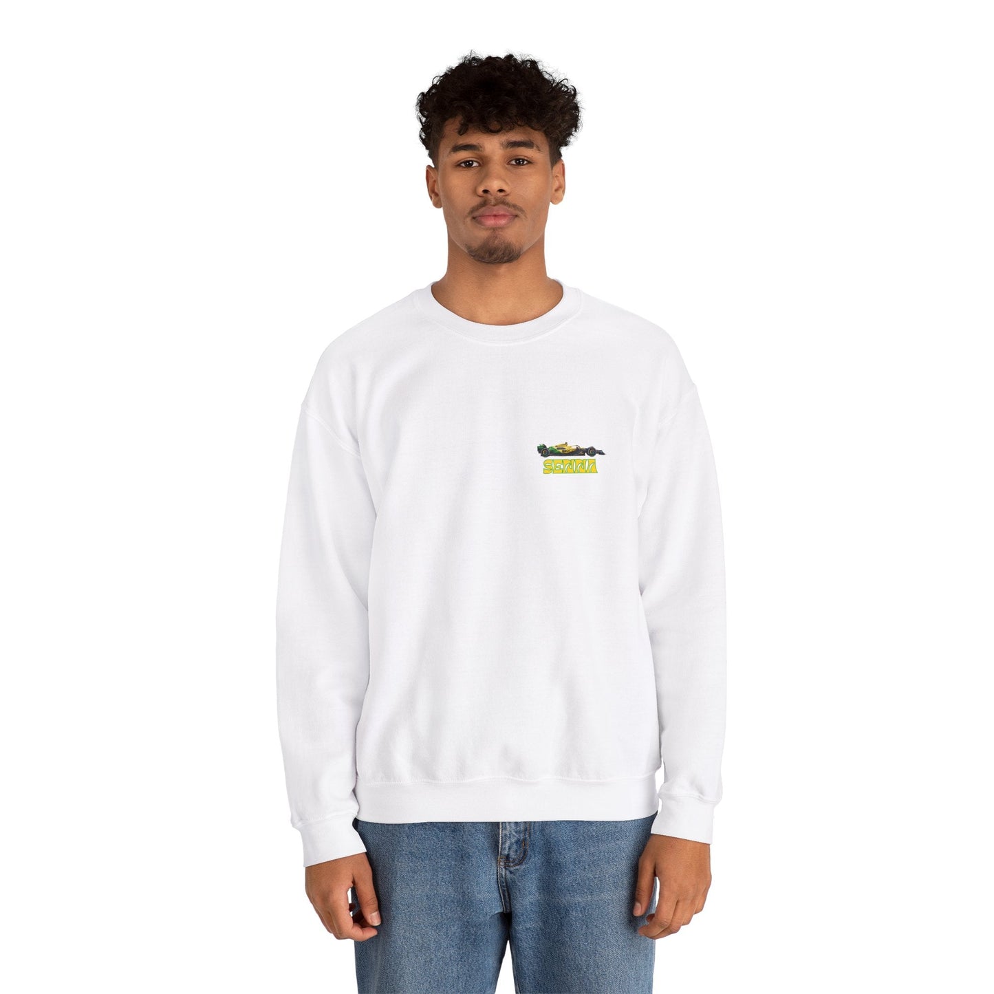 Ayrton Senna Crewneck Sweatshirt - Track Star