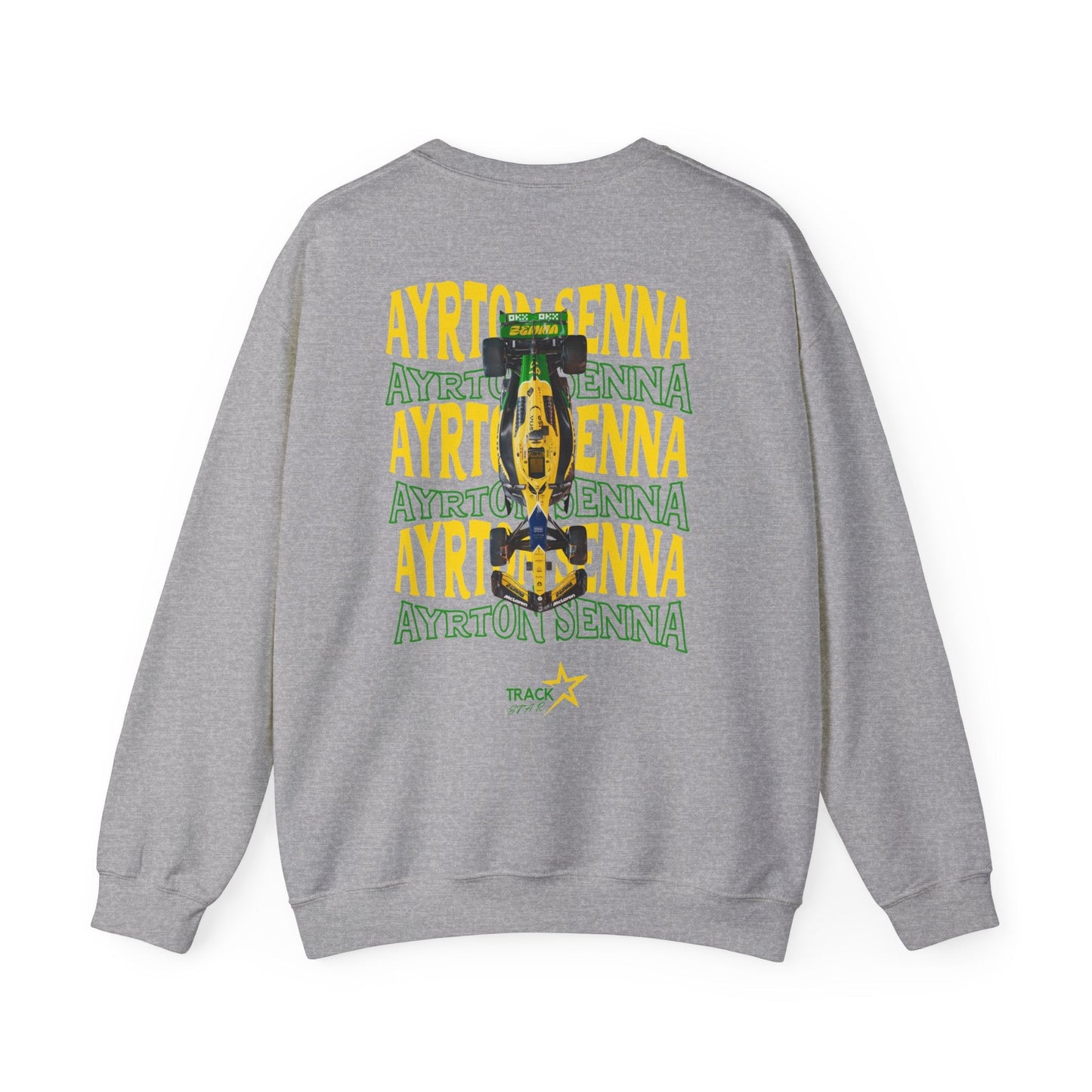 Ayrton Senna Crewneck Sweatshirt - Track Star