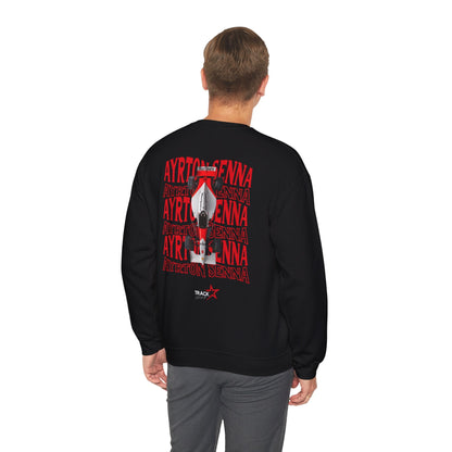 Ayrton Senna Crewneck Sweatshirt - Track Star