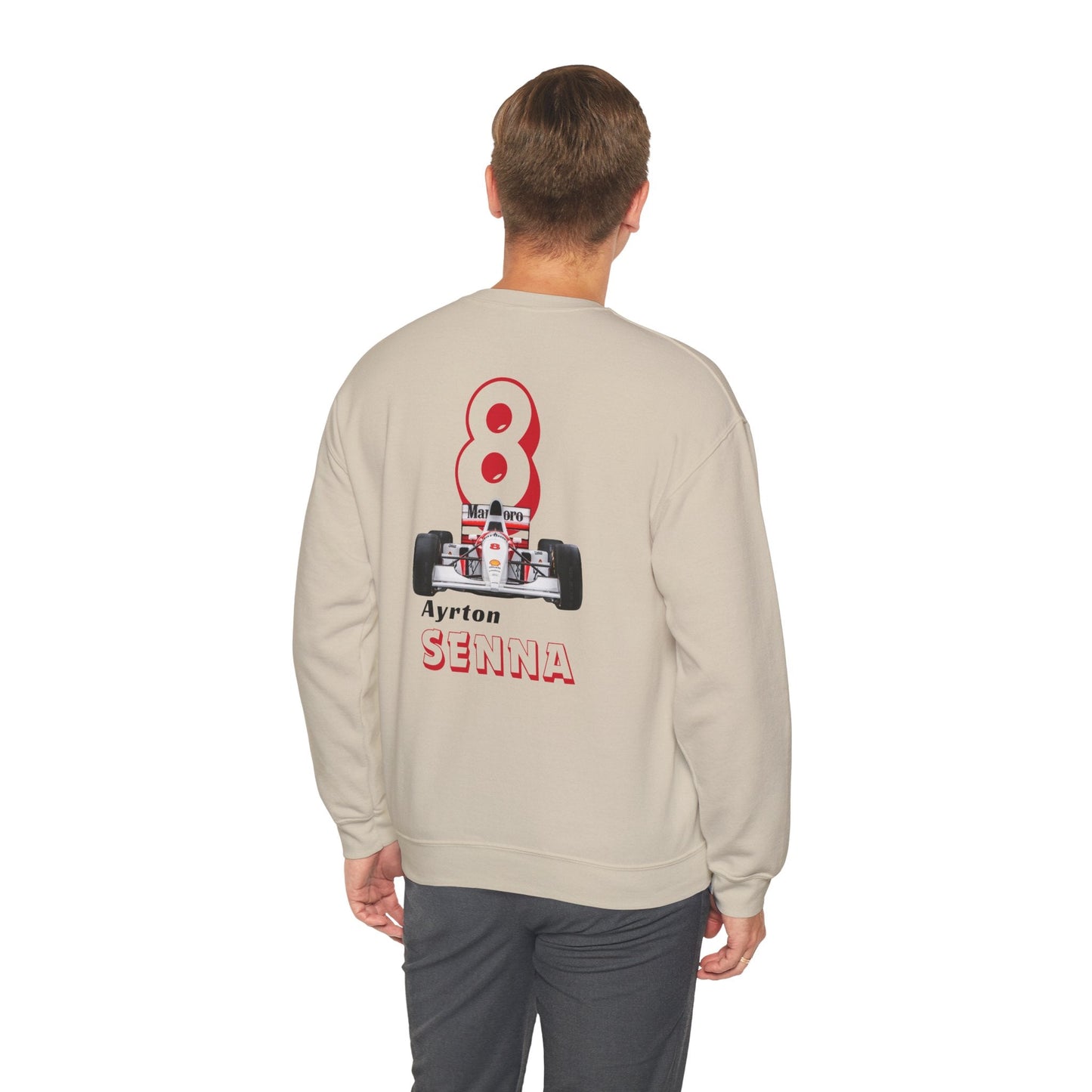 Ayrton Senna Crewneck Sweatshirt - Track Star