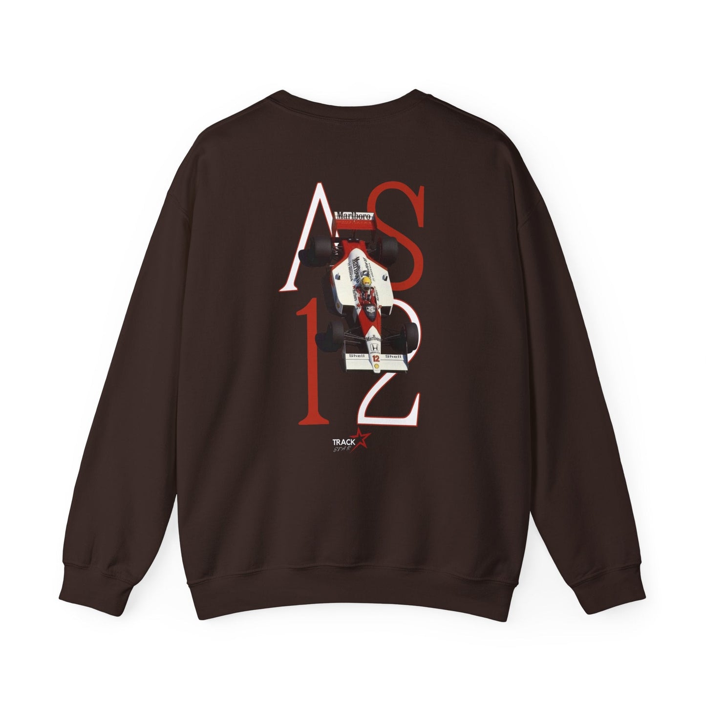 Ayrton Senna Crewneck Sweatshirt - Track Star