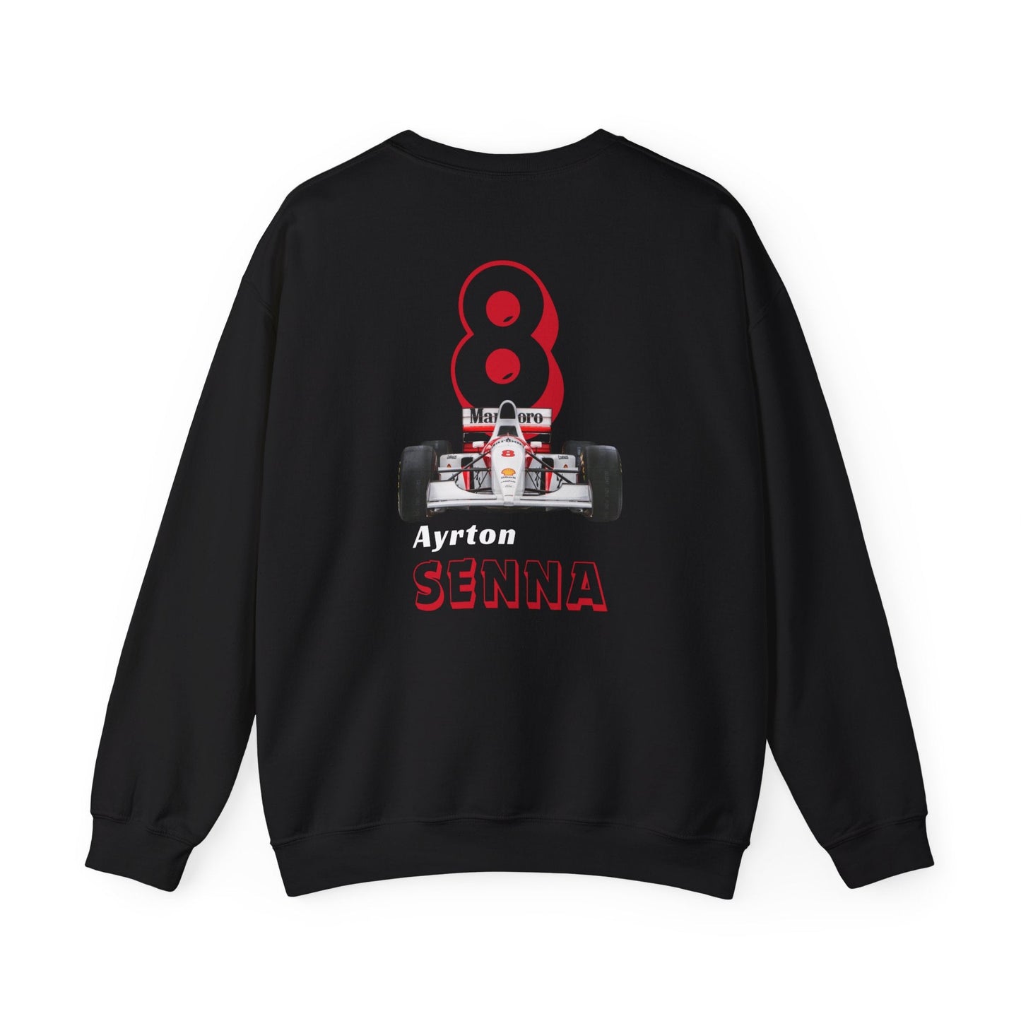 Ayrton Senna Crewneck Sweatshirt - Track Star