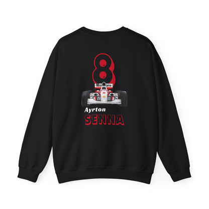 Ayrton Senna Crewneck Sweatshirt - Track Star