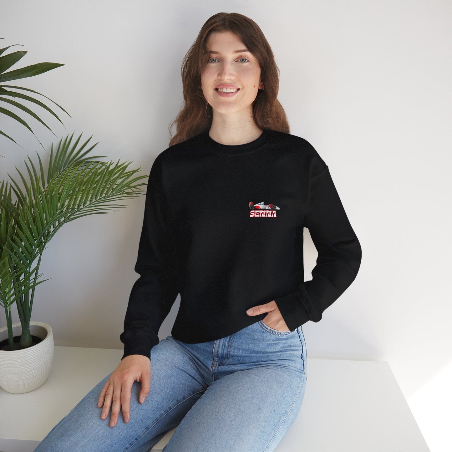 Ayrton Senna Crewneck Sweatshirt - Track Star