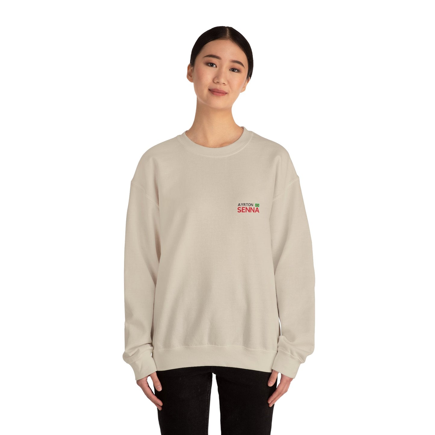 Ayrton Senna Crewneck Sweatshirt - Track Star